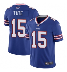 Youth Nike Buffalo Bills #15 Brandon Tate Royal Blue Team Color Vapor Untouchable Limited Player NFL Jersey