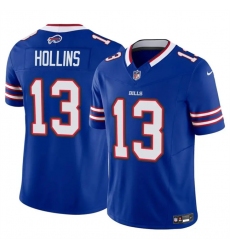 Men's Buffalo Bills #13 Mack Hollins Blue 2024 F.U.S.E. Vapor Untouchable Limited Stitched Football Jersey