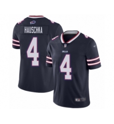 Men's Buffalo Bills #4 Stephen Hauschka Limited Navy Blue Inverted Legend Football Jersey
