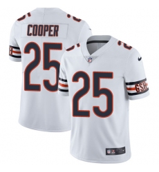 Men's Nike Chicago Bears #25 Marcus Cooper White Vapor Untouchable Limited Player NFL Jersey