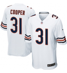Men's Nike Chicago Bears #31 Marcus Cooper Game White NFL Jersey