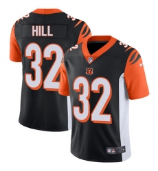 Youth Nike Cincinnati Bengals #32 Jeremy Hill Vapor Untouchable Limited Black Team Color NFL Jersey
