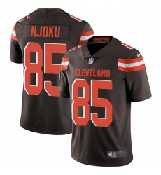 Youth Nike Cleveland Browns #85 David Njoku Brown Team Color Vapor Untouchable Limited Player NFL Jersey