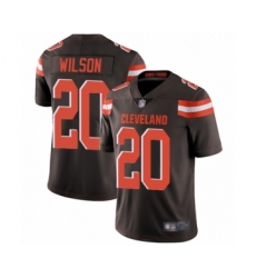 Youth Cleveland Browns #20 Howard Wilson Brown Team Color Vapor Untouchable Limited Player Football Jersey