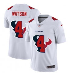 Men's Houston Texans #4 Deshaun Watson White Nike White Shadow Edition Limited Jersey