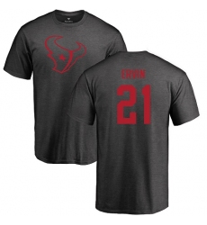 NFL Nike Houston Texans #21 Tyler Ervin Ash One Color T-Shirt