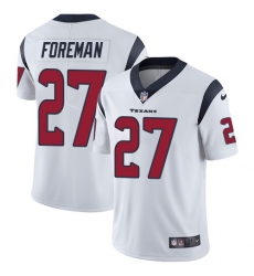 Men's Nike Houston Texans #27 D'Onta Foreman Limited White Vapor Untouchable NFL Jersey