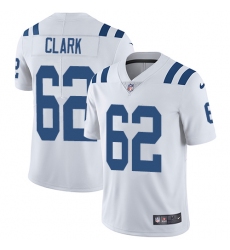 Youth Nike Indianapolis Colts #62 Le'Raven Clark White Vapor Untouchable Limited Player NFL Jersey