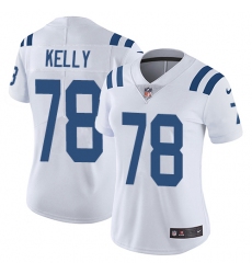Women's Nike Indianapolis Colts #78 Ryan Kelly White Vapor Untouchable Limited Player NFL Jersey