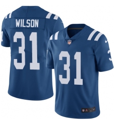 Youth Nike Indianapolis Colts #31 Quincy Wilson Elite Royal Blue Team Color NFL Jersey