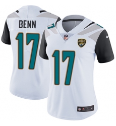 Women's Nike Jacksonville Jaguars #17 Arrelious Benn Elite White NFL Jersey