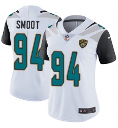Women's Nike Jacksonville Jaguars #94 Dawuane Smoot Elite White NFL Jersey