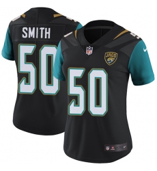 Women's Nike Jacksonville Jaguars #50 Telvin Smith Elite Black Alternate NFL Jersey