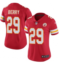 Women's Nike Kansas City Chiefs #29 Eric Berry Red Team Color Vapor Untouchable Limited Player NFL Jersey